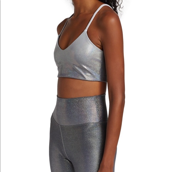 Beach Riot Georgia Top Hologram Stardust NWT Size S - Picture 11 of 12